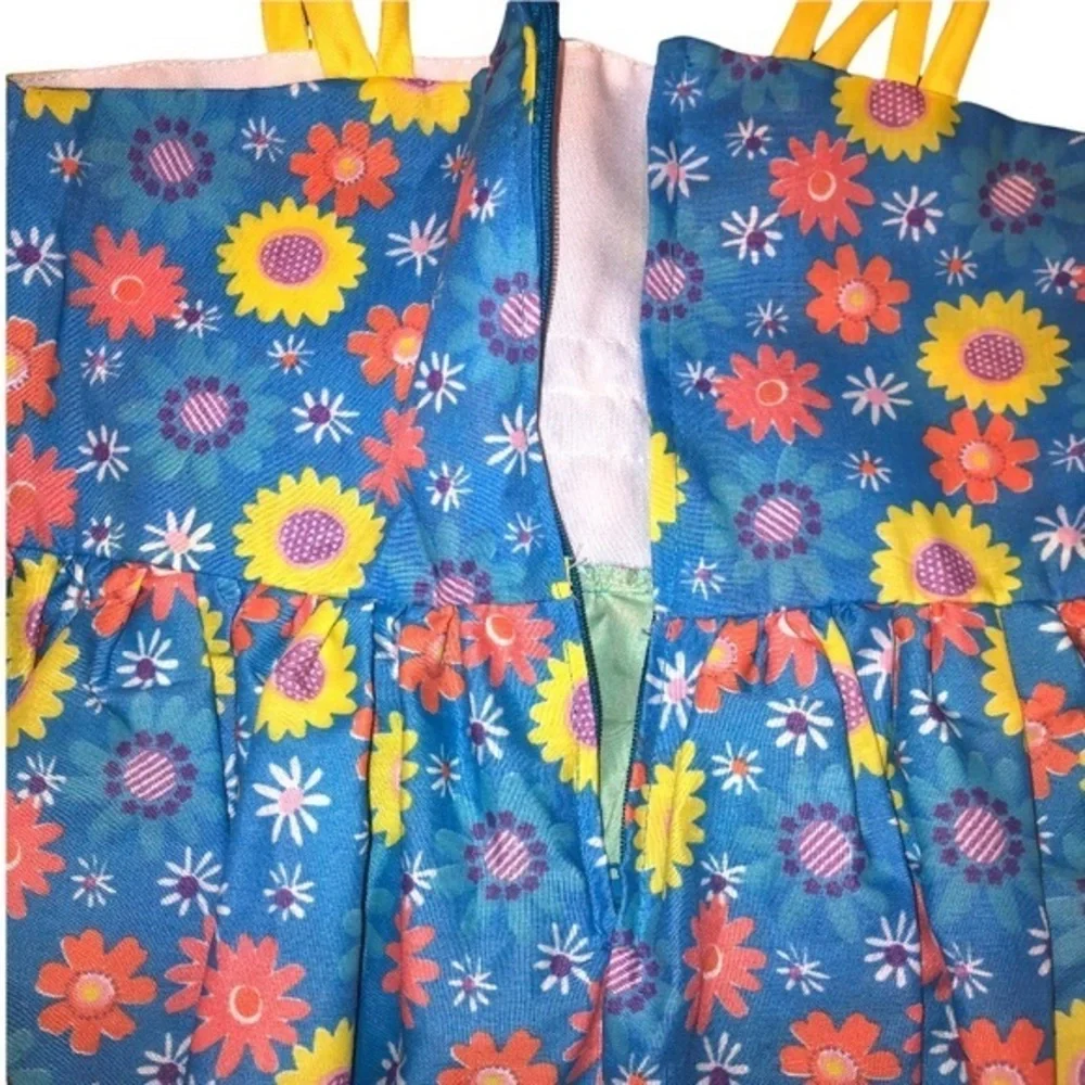 5 for $25 ❄️ Girls 2T/3T Floral Summer Sun Dress‎ and Matching Headband NEW